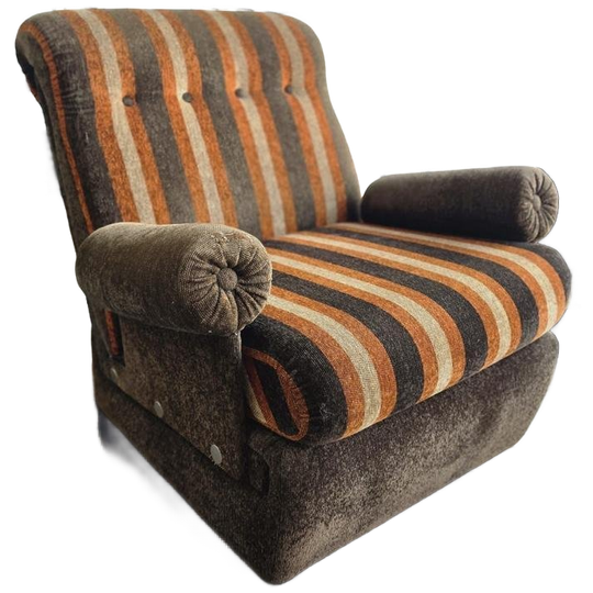 Vintage Seventies Eenzit / Fauteuil /clubzetel 1