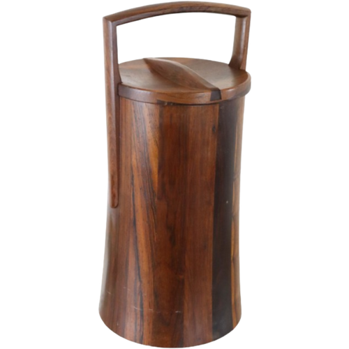 Jens Quistgaard Voor Nisse Palissander Ice Bucket Vintage