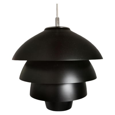 Staande design lamp met kap zwart - Arjen Verhuurt