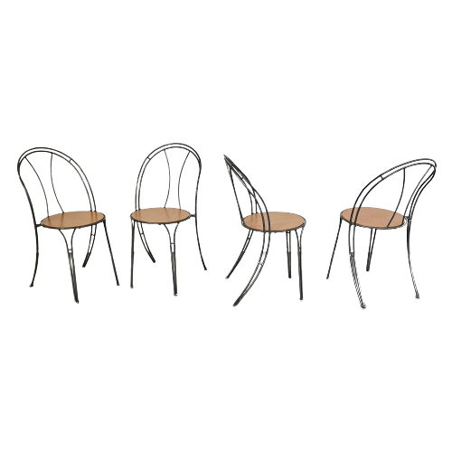 Pajala Set Of 4 Chairs / Ikea