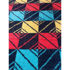 V&d Deken, Vintage Kleurrijke Wollen Deken. thumbnail 1