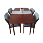 Vintage Eettafel Met Vier Stoelen thumbnail 1