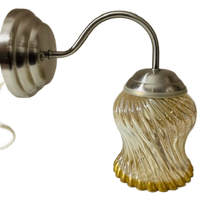 Wandlamp Met Gouden Randje