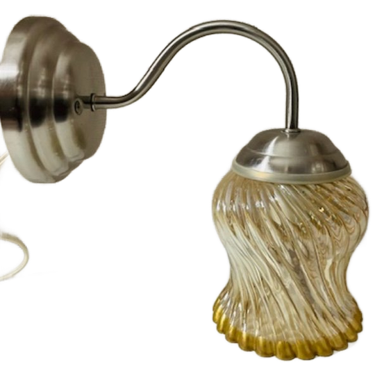 Wandlamp Met Gouden Randje 1