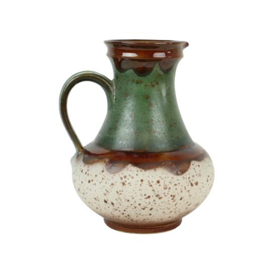 Zeldzame Groene Vaas Terrazzo West Germany Aardewerk Ü-keramik 1808-30 1