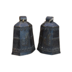 Oude Oosterse Bellen Set Van 2 thumbnail 1