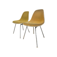 Set Van 2 Vintage Stoelen Eames Herman Miller :Opmaakproject