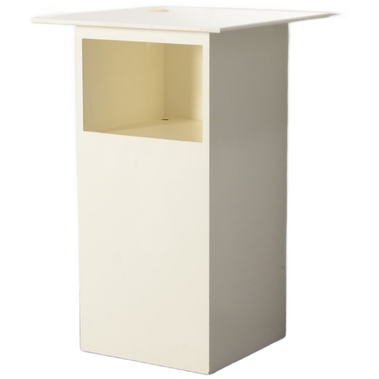 Officenow Spreektafel, Wit, 110 X 70 Cm, Vaste Hoogte Onderstel, 1
