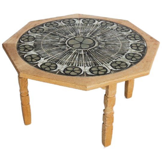 Vintage Salontafel | Brutalist Tafel | Jaren 60 | Deens 1