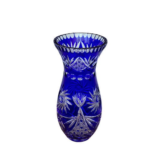 Hollywood Regency Blauw Vaas 1