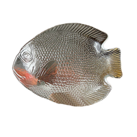 Schaal Fishy Arcoroc France M Vintage