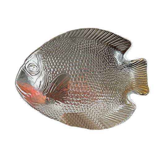 Schaal Fishy Arcoroc France M Vintage 1