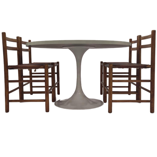 Vintage Pastoe Eettafel Space Age Tafel Jaren 70 Wit 1