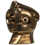 Ceramic Head By Roy Terbeek, 1994 thumbnail 1
