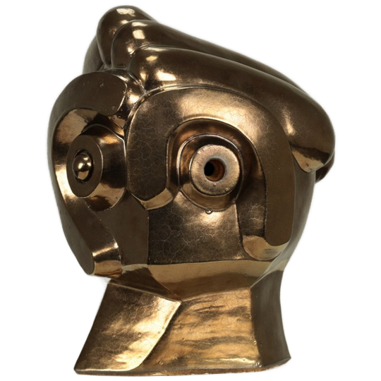Ceramic Head By Roy Terbeek, 1994 1