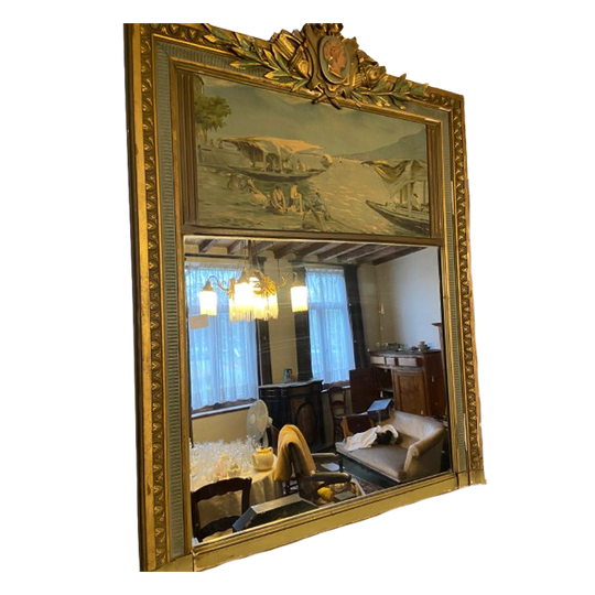 Spiegel Voor Op Schouwmantel 1