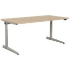 Ahrend 500 Bureau Handslinger, Bladkleur Naar Keuze, 180 X 80 Cm, Aluminium Onderstel thumbnail 1