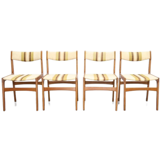 Vintage Eetkamerstoelen | Teak | Jaren 70 1