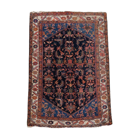 Lichtblauw Met Roze Accenten Vintage Oosters Vloerkleed Met Mooie Patronen 150x100cm 1