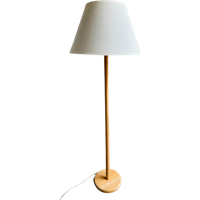 Pine Vloerlamp Solbackens Svarveri , Jaren 80