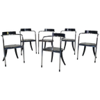 Set Of 6 Fauno Chairs By David Palterer For <<<brand>>>, 1987 thumbnail 1