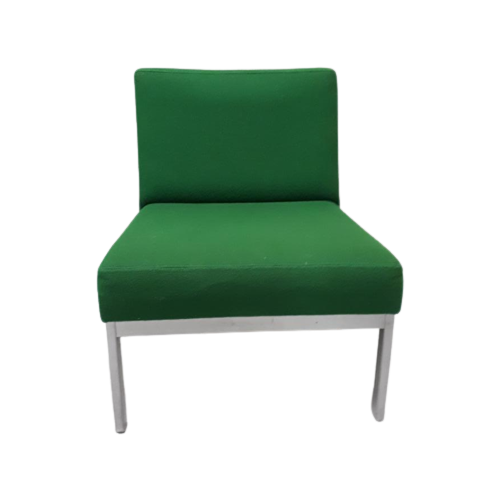 Vintage Fauteuil Element Bankje Groene Fauteuil Retro Bank