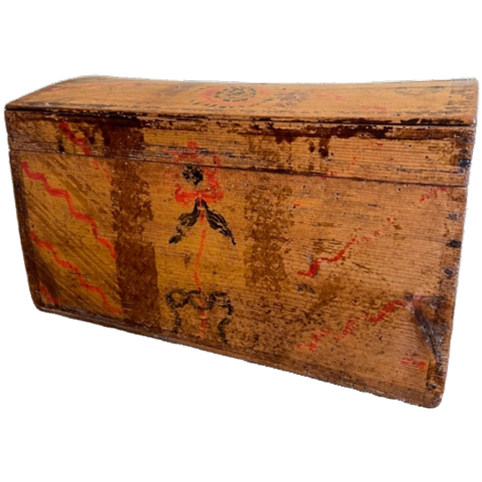 Vroeg 19e Eeuwse Bruidskist Bridal Chest Frans Landelijk 1