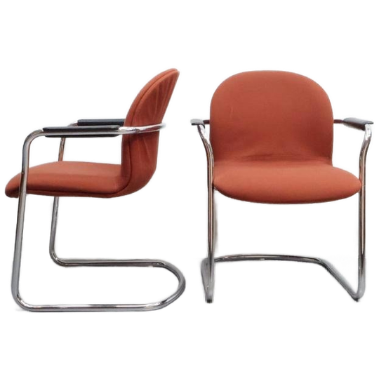 Vintage Buisframe Fauteuils | Stoelen 1