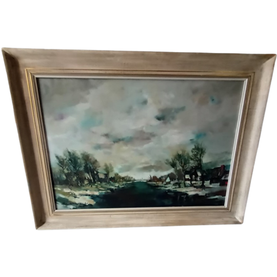 Groot Landschap Van Albert Eeckhout. 1