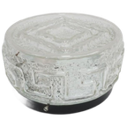 Vintage Plafondlamp Glas thumbnail 1