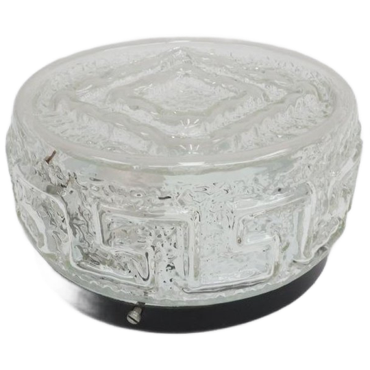 Vintage Plafondlamp Glas 1