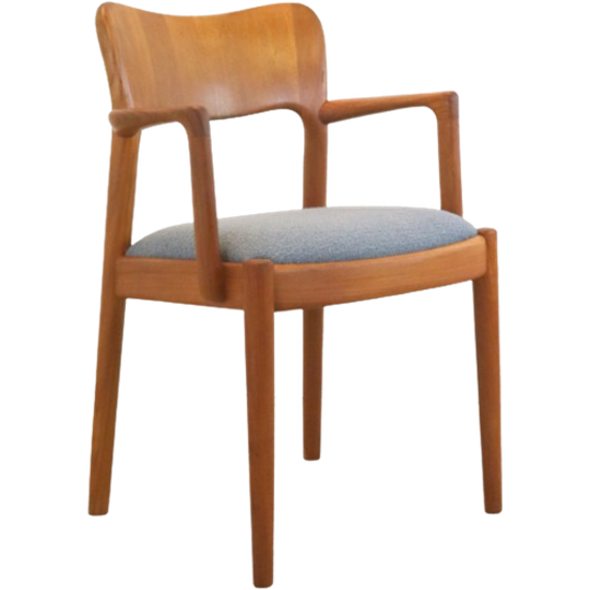 Niels Koefoed Stoel 'krusa' Vintage | 2 Stuks Op Voorraad 1