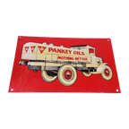 Authentic Usa Tin Sign Van Pankey Oils Nothing Better⛽ thumbnail 1