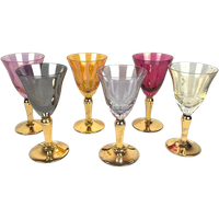 Zes Vintage Aperitief Glaasjes