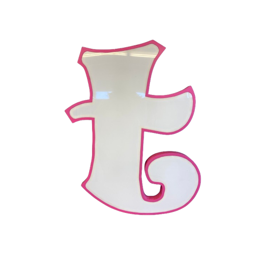 Kunststof Letter T 1