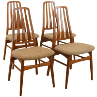 Set 4 Vamdrup Stoelen Eetkamerstoelen Vintage Deens