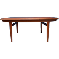 Vintage Verlengbare Eettafel, Deens Design Uit De Jaren 60