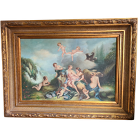 Groot Schilderij Naar "The Abduction Of Europa" Van François Boucher