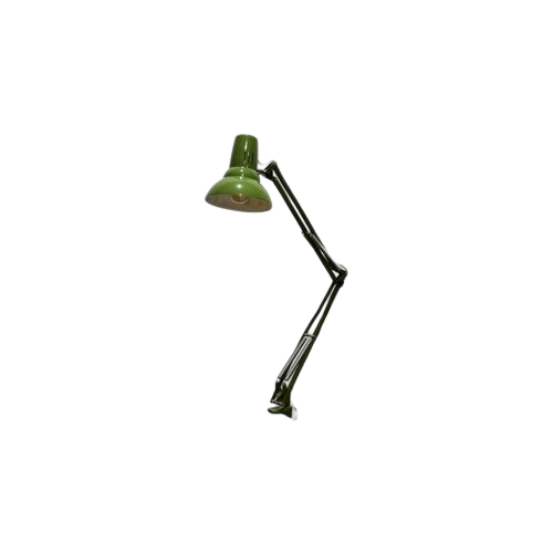 Vintage Groene Bureaulamp, Architectenlamp – Ledu, Jaren ’70 | 01137