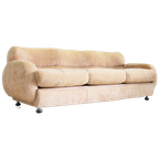 Vintage Italiaanse Beige Sofa Jaren 70 thumbnail 1