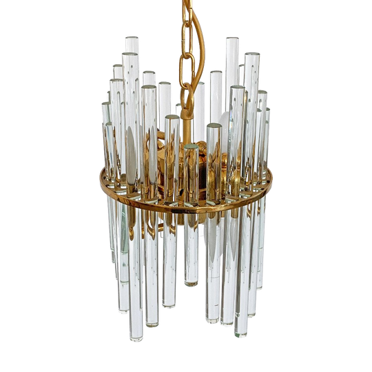 Vintage Xl Christoph Palme Design Hanglamp Kroonluchter 1