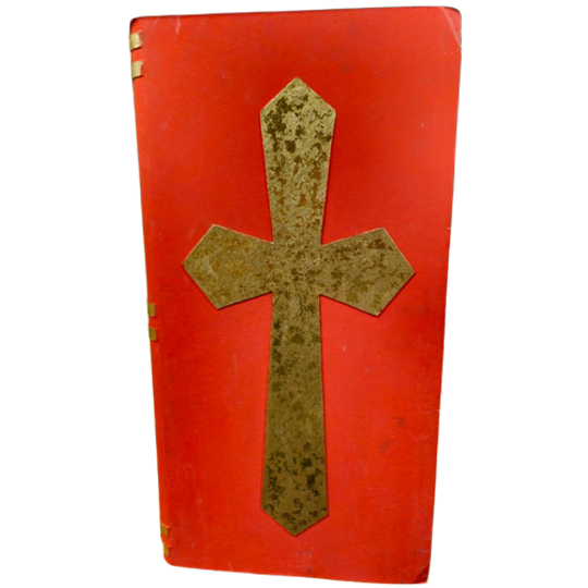 Vintage Sinterklaas Grote Boek Etalage Etalagematriaal Decoratie 1