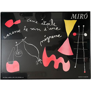 Miro ‘Une Étoile Caresse Le Sein D'Une Négresse’ In Lijst