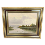 L. Schöngarth - Landschap Schilderij thumbnail 1