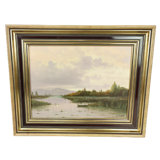 L. Schöngarth - Landschap Schilderij 1