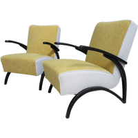 2X Jindřich Halabala Chair