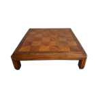 Stunning Wooding Coffee Table With Detailed Inlay thumbnail 1