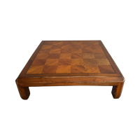 Stunning Wooding Coffee Table With Detailed Inlay