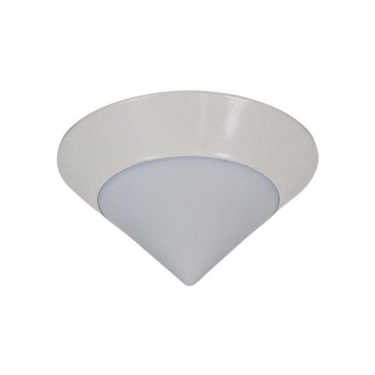 Postmodern Kegel Plafondlamp Melk Glas Plafoniere Lamp '70 1