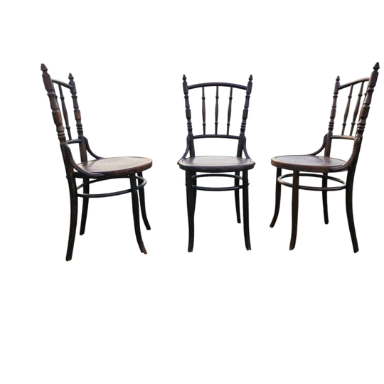 Mundus - Mundus + J&j Kohn Ltd - Bistro Chair -gebogen Hout - Polen - 1900 1